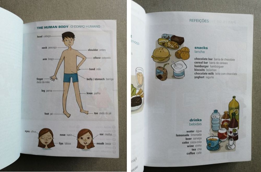 Dicionários ilustrados Português-Inglês (Preço do conjunto)