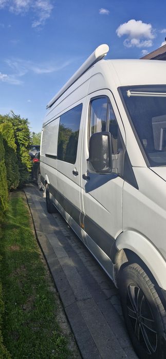 Mercedes w 906 2.2 cdi 160 Kamper Camper na motocykle qłada duży garaż