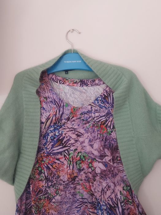 StoffArt Germany design kobieca sukienka flowers jedwabny cotton r XXX