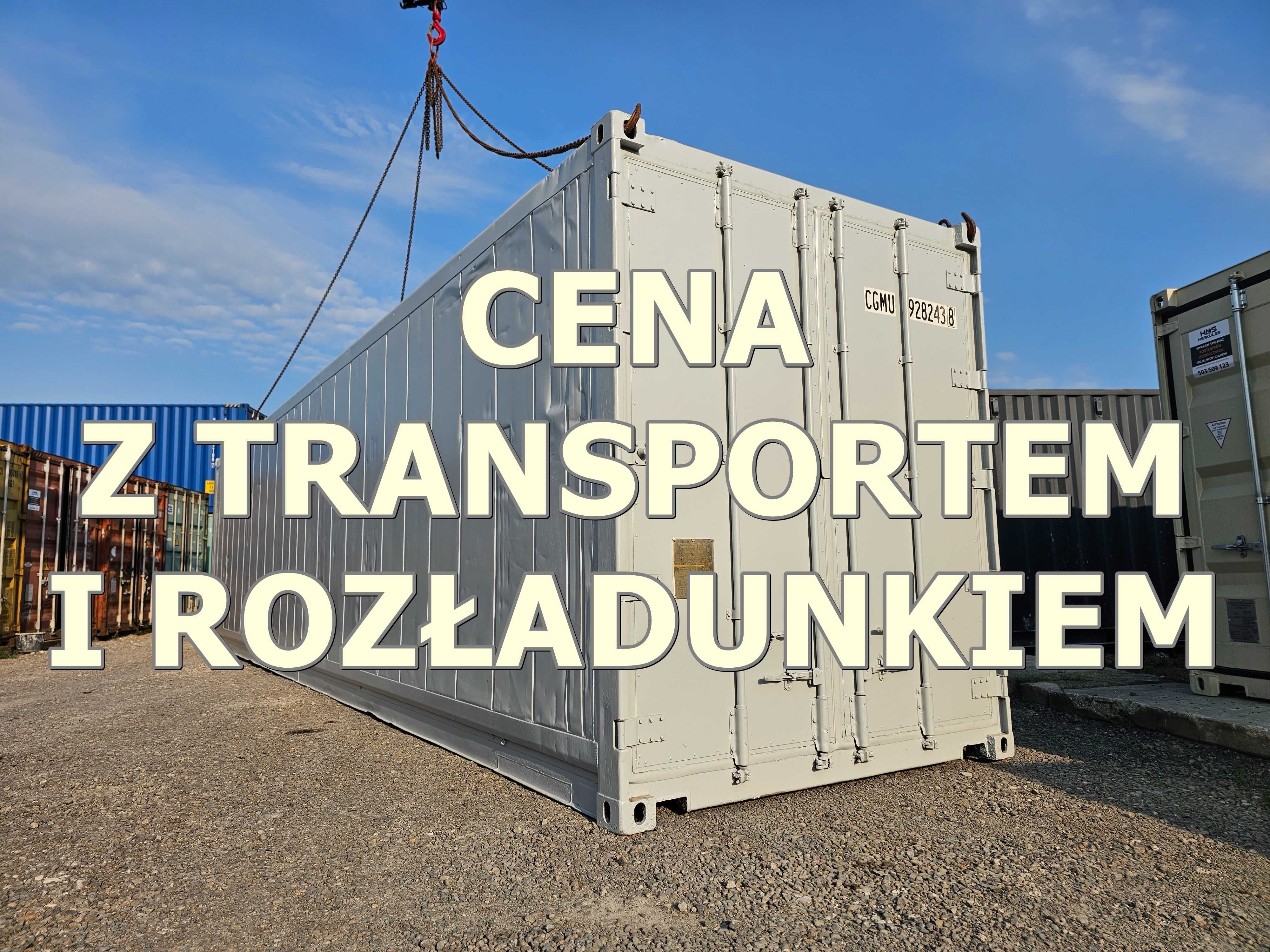 Kontener chłodniczy, chłodnia, magazyn chłodniczy 40 HCRF TRANSPORT