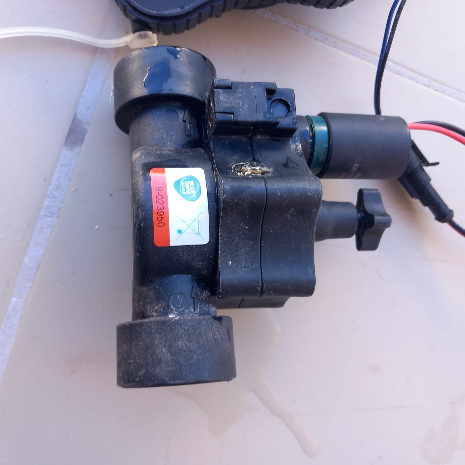 Programador rega com electro válvula 
75€