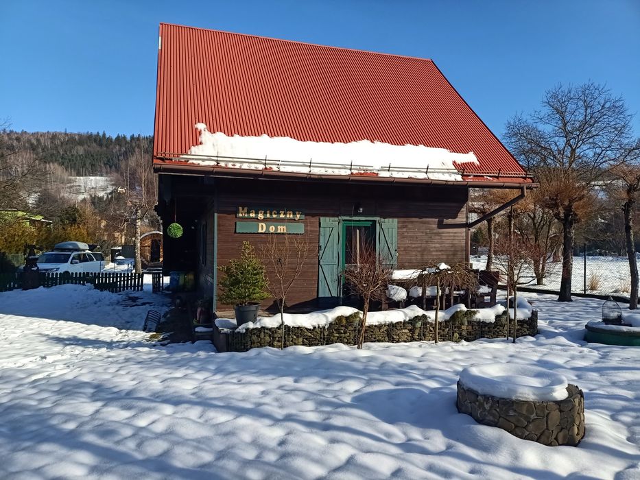 Dom w górach balia jacuzzi sauna Sylwester Beskid Brenna Szczyrk