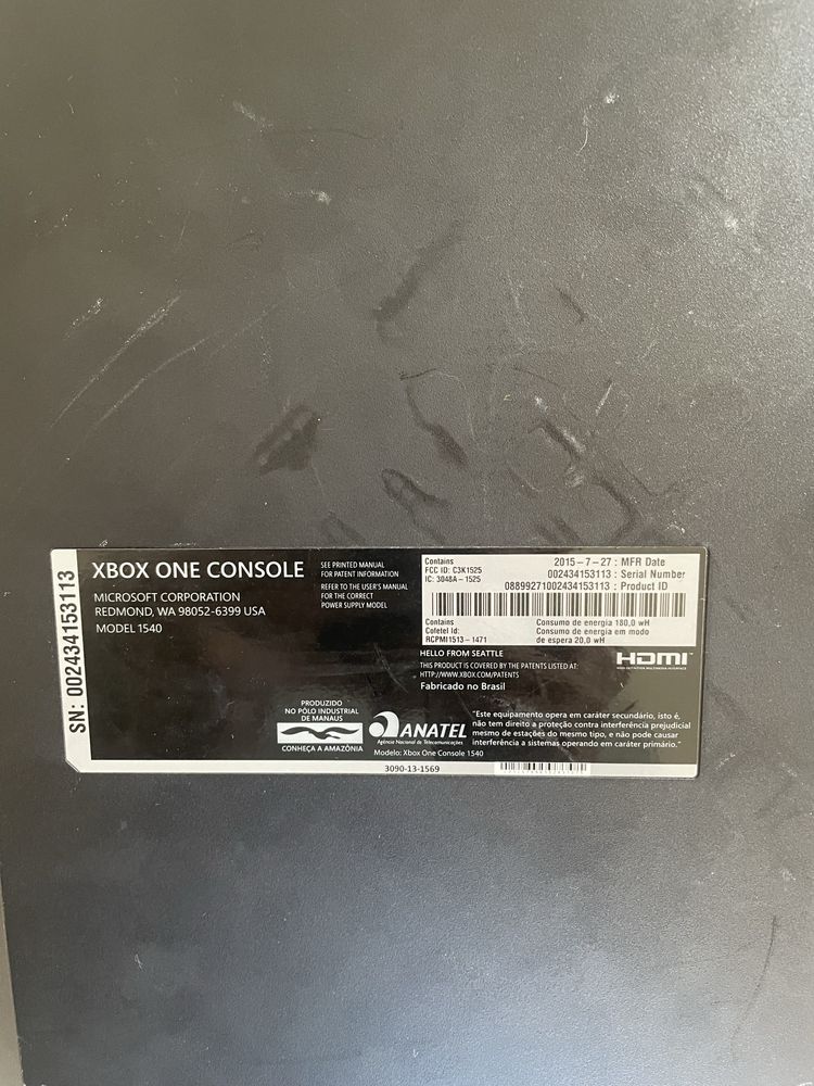XBOX ONE - Funcionando!