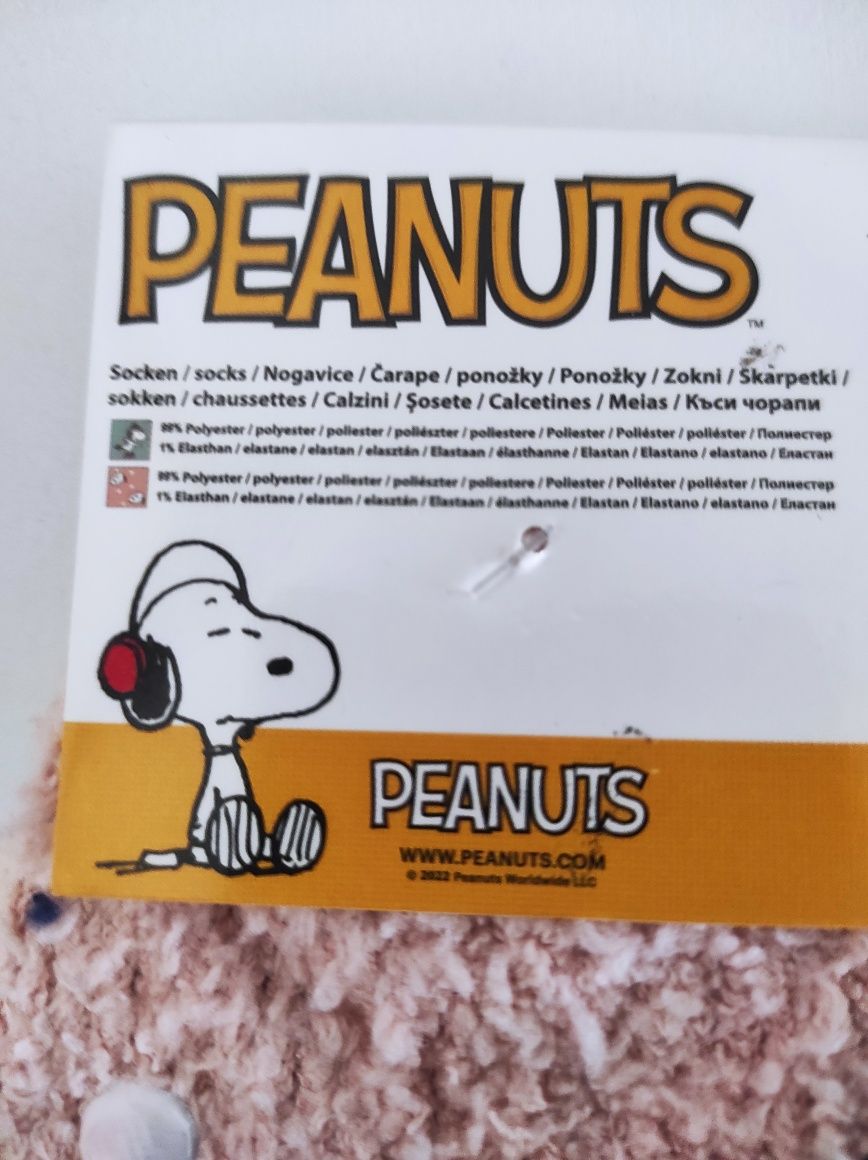 Skarpety damskie 2pak Peanuts