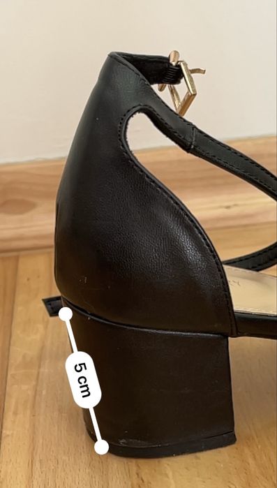 Czarne buty na obcasie 39 Jenny Fairy