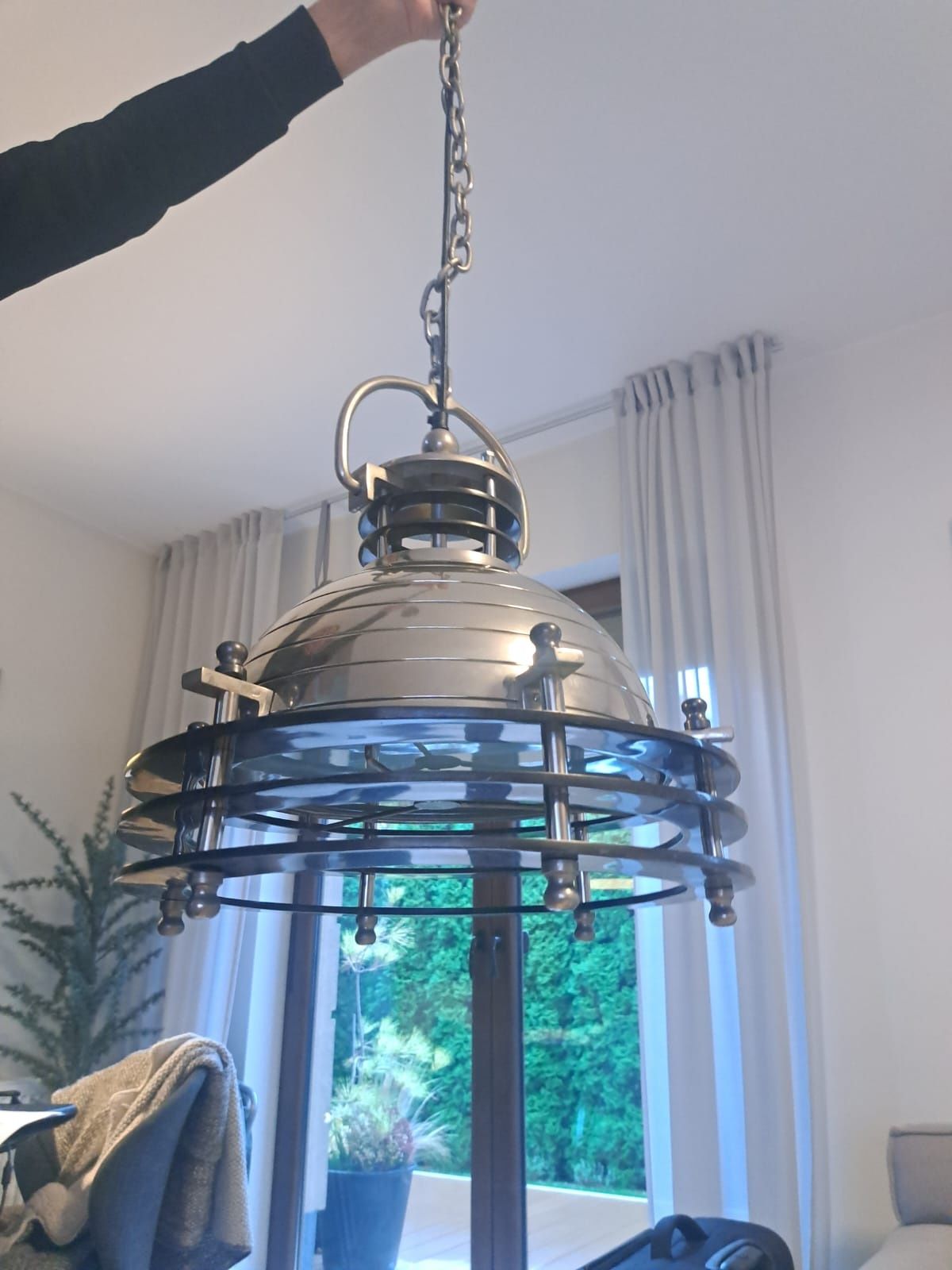 Lampa oryginalna Vintage Marynistyczny Industrial styl Eichholtz