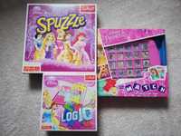 Gry spuzzle, logiq, match Disney księżniczki, Princess