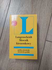 Langenscheidt słownik kieszonkowy polsko-niemiecki niemiecko-polski