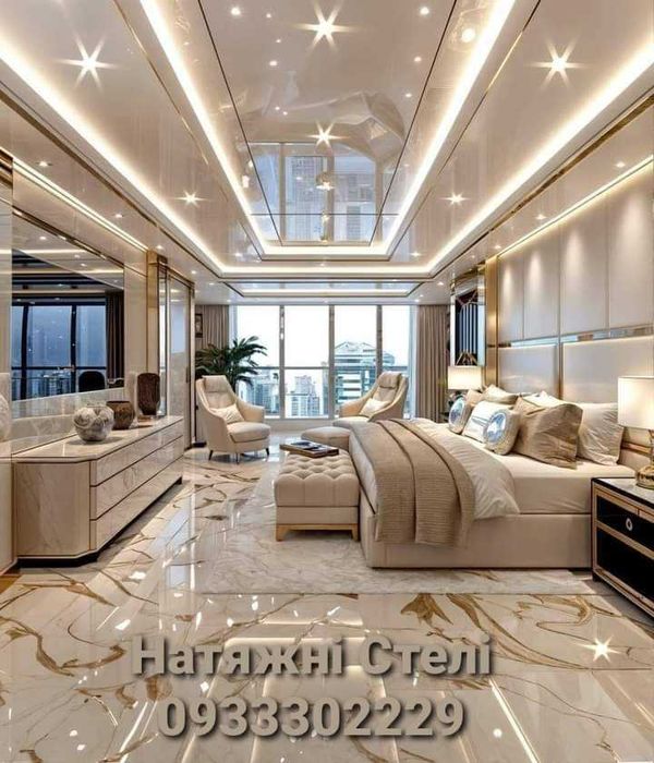 Натяжні Стелі (Евро потолки)