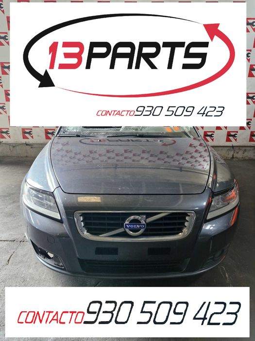 Frente Completa Volvo V50 T5 2.5i Turbo 2012 #E09