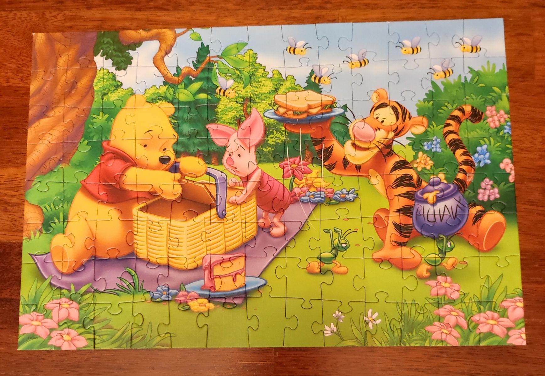 Puzzle Trefl Kubuś Puchatek 100 el.