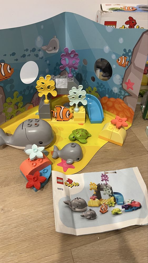 LEGO DUPLO 2 набори Тварини океану та Сільськогосподарські тварини