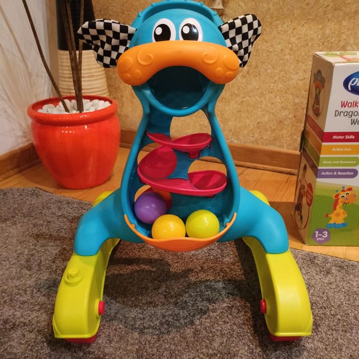 Chodzik pchacz Playgro  Smok