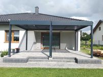 Pergola aluminiowa lamelowa bioklimatyczna altana ogrodowa 3x4 300x400