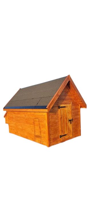 Kurnik dla kur drewniany impregnowany 280cm x 150cm x 220cm wys