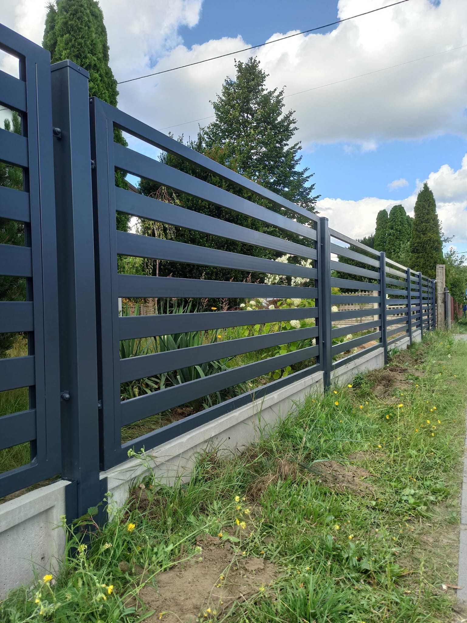 Ogrodzenie panelowe 3D palisadowe bramy furtki montaż PRODUCENT