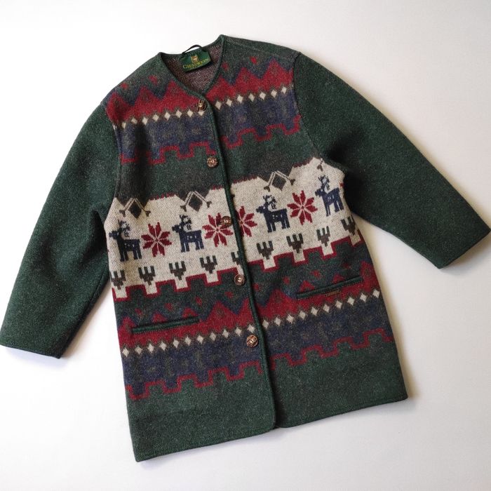 Австрійський вовняний кардиган/жакет/вінтажний  кардиган/вінтаж