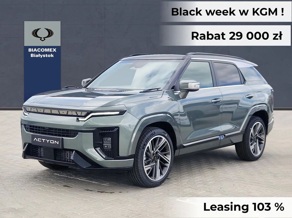 SsangYong/KGM Actyon 1.5 163KM AT Rabat 29 000 zł Black Week Okazja Wyprzedaż !