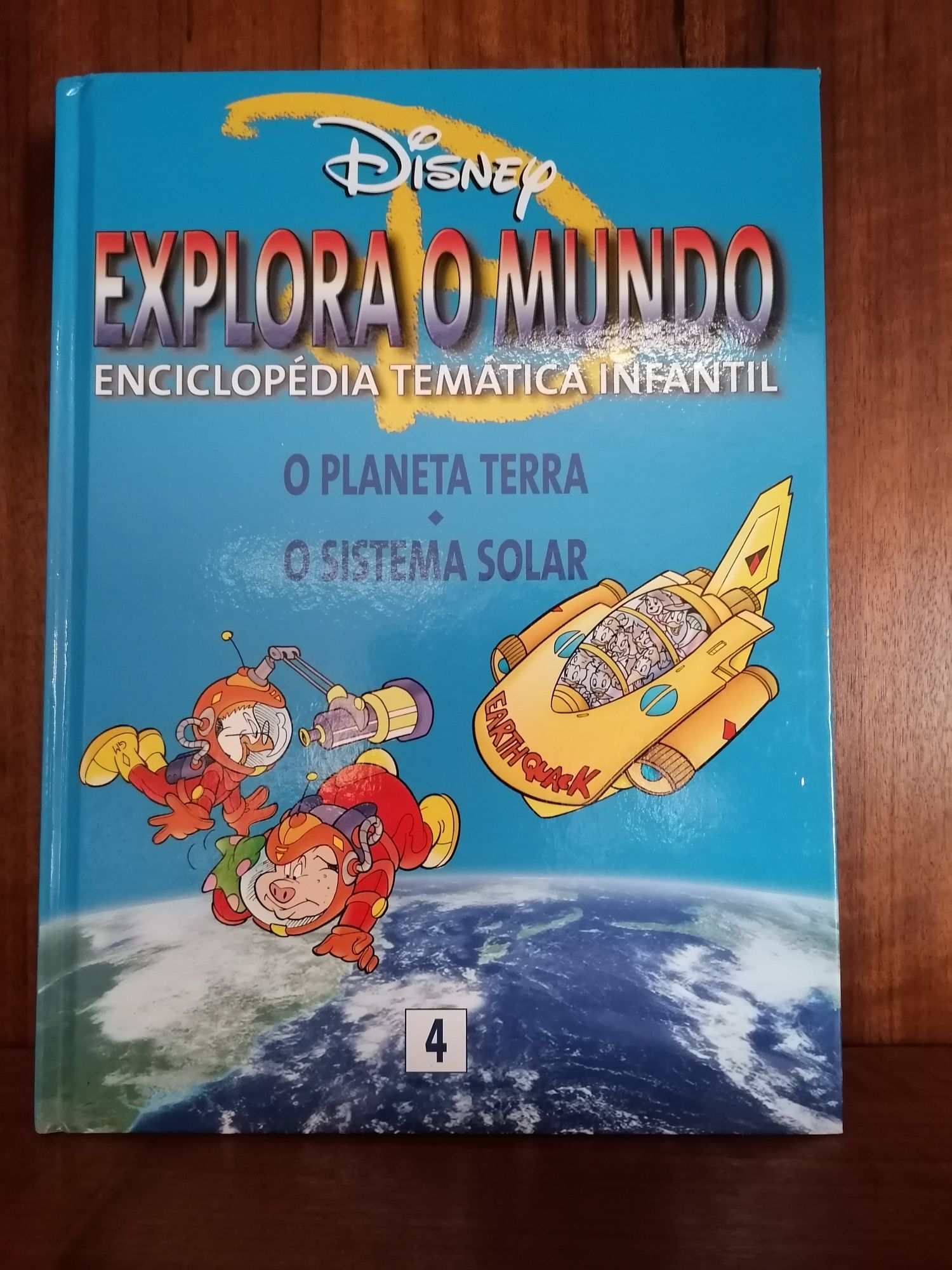 Conjunto 6 volumes enciclopédia Disney "Explora o Mundo"