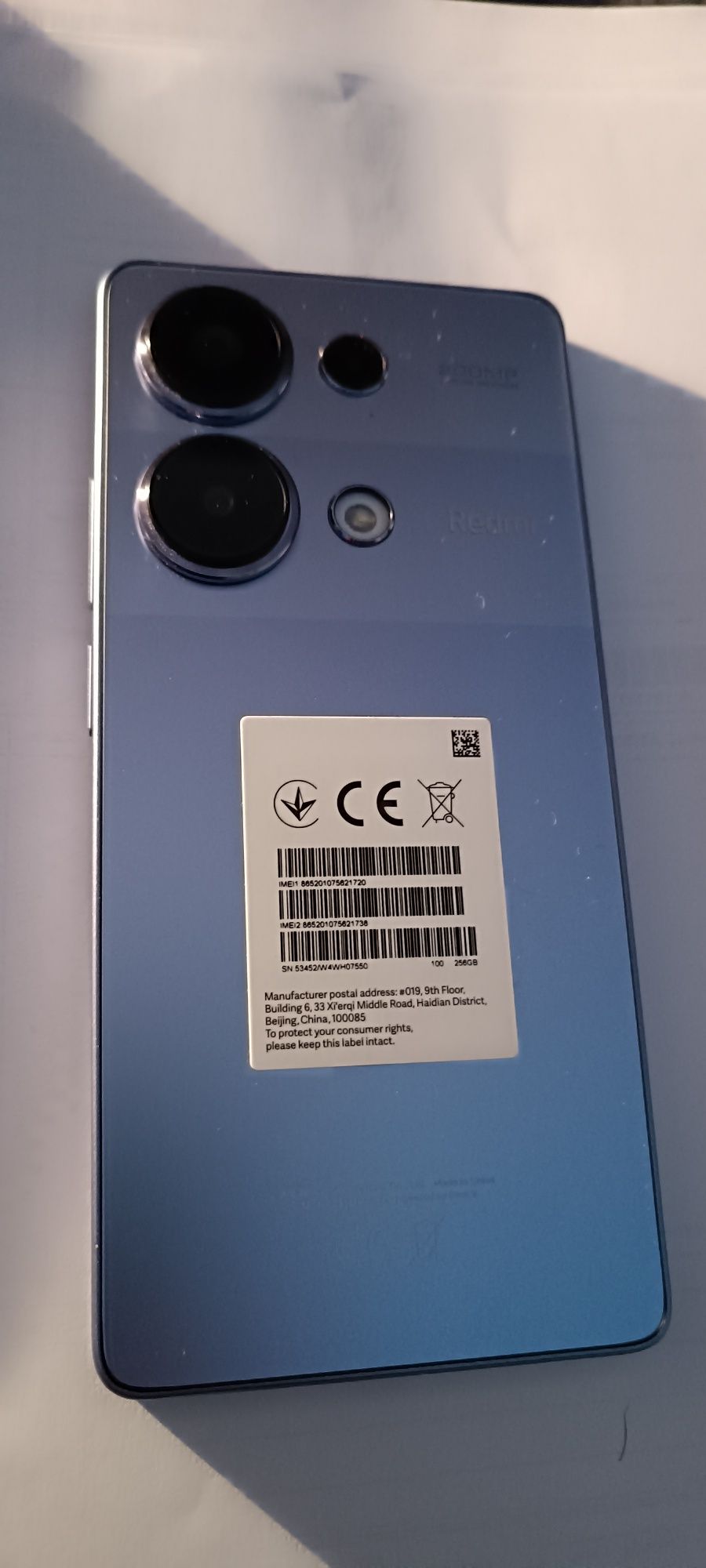 Telemóvel Redmi note pro 13