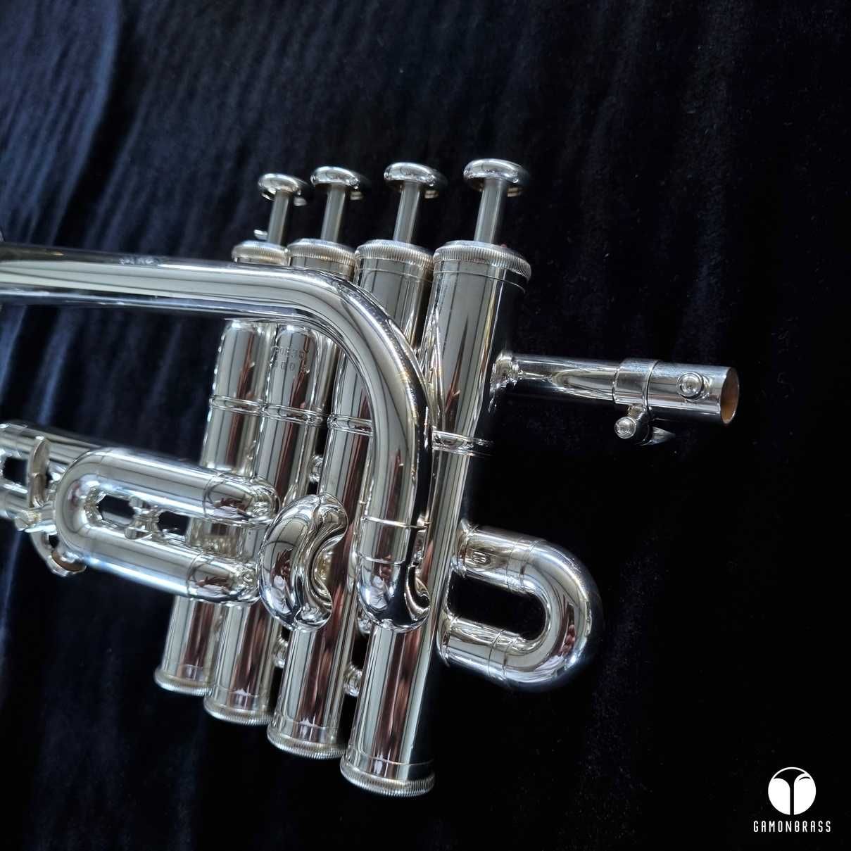 Trąbka Yamaha Custom YTR 9830 piccolo futerał akcesoria GAMONBRASS