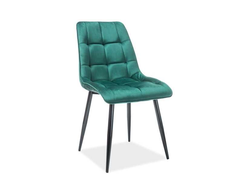 Krzesło, krzesła tapicerowane do jadalni CHIC Velvet | Signal Meble