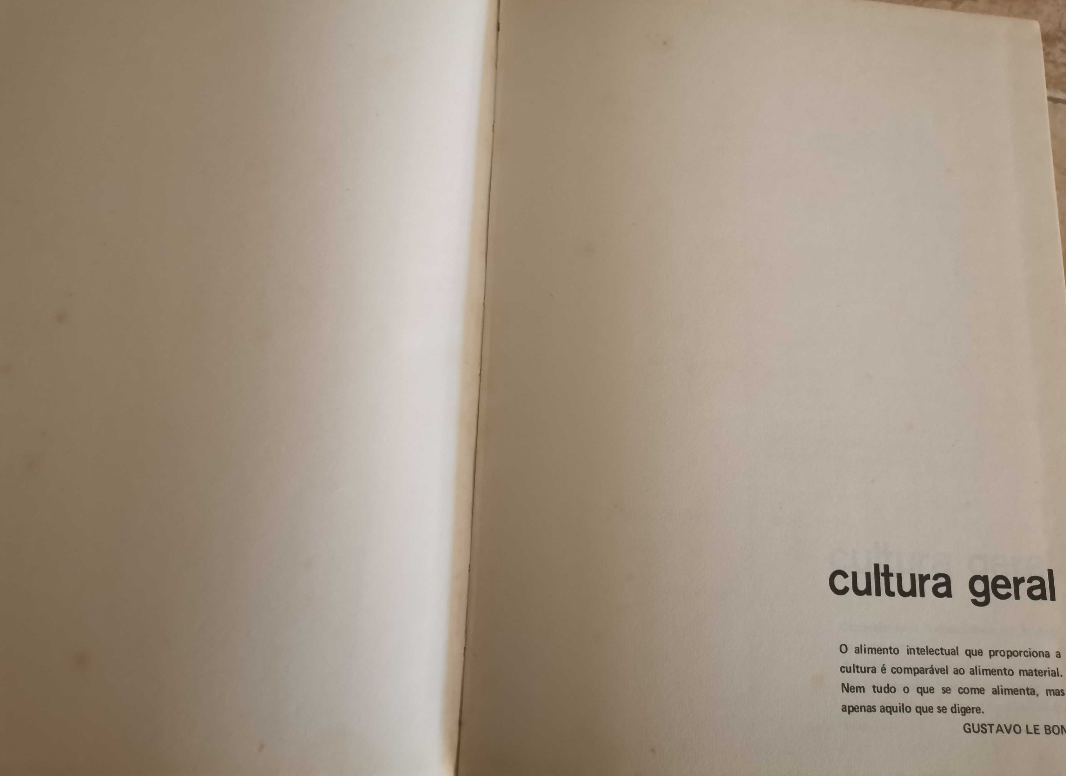 Enciclopédia de Cultura Geral - conjunto de 4 livros