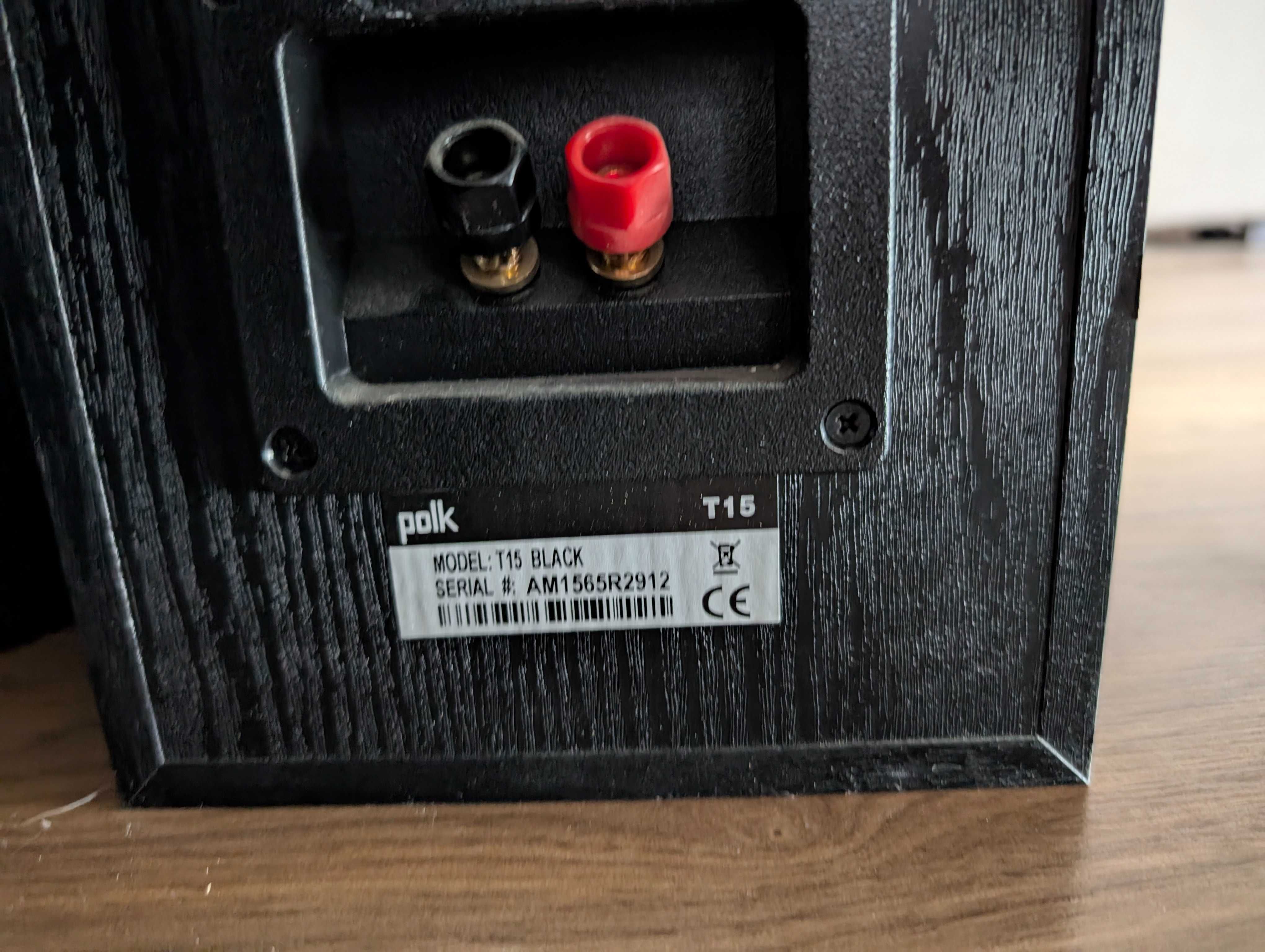 Głośniki 5.0 Polk T50, T30, T15 + amplituner Yamaha RX-V663