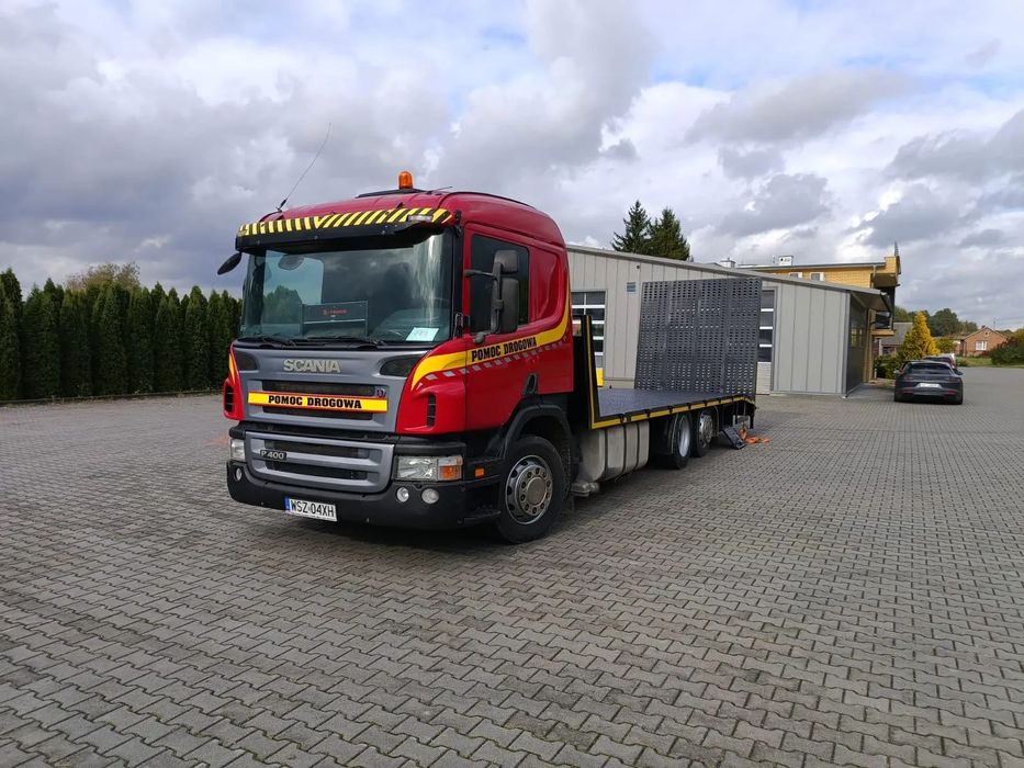 Scania P400 6x2  Laweta Najazd Pomoc drogowa Specjalny