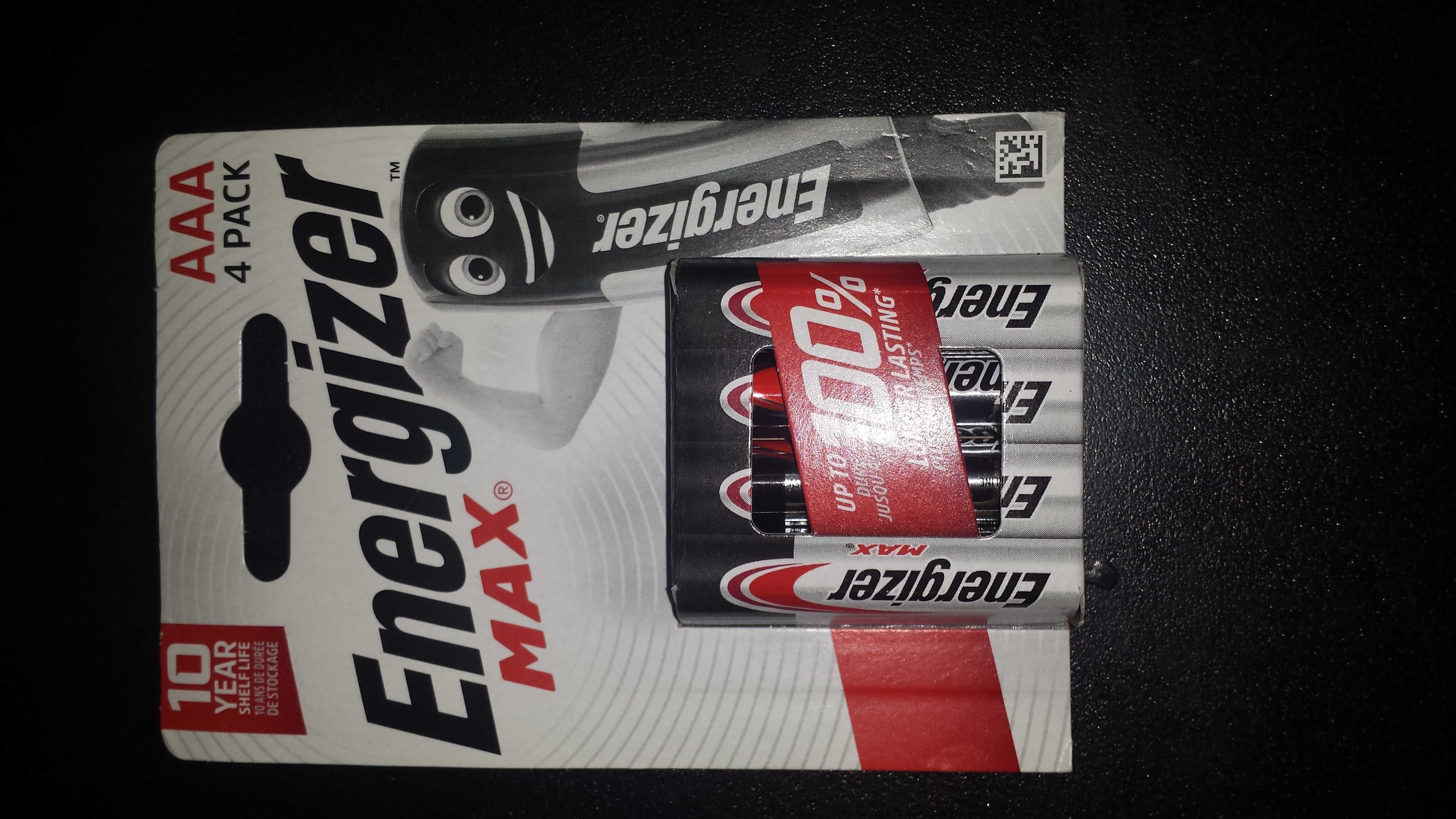 Bateria AAA 4 Pack Energizer Max 10 zł kpl NOWE 2032 GW