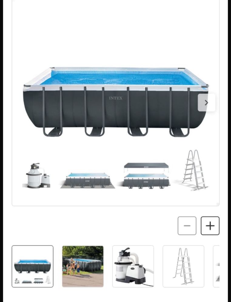Piscina 549x274x132cm