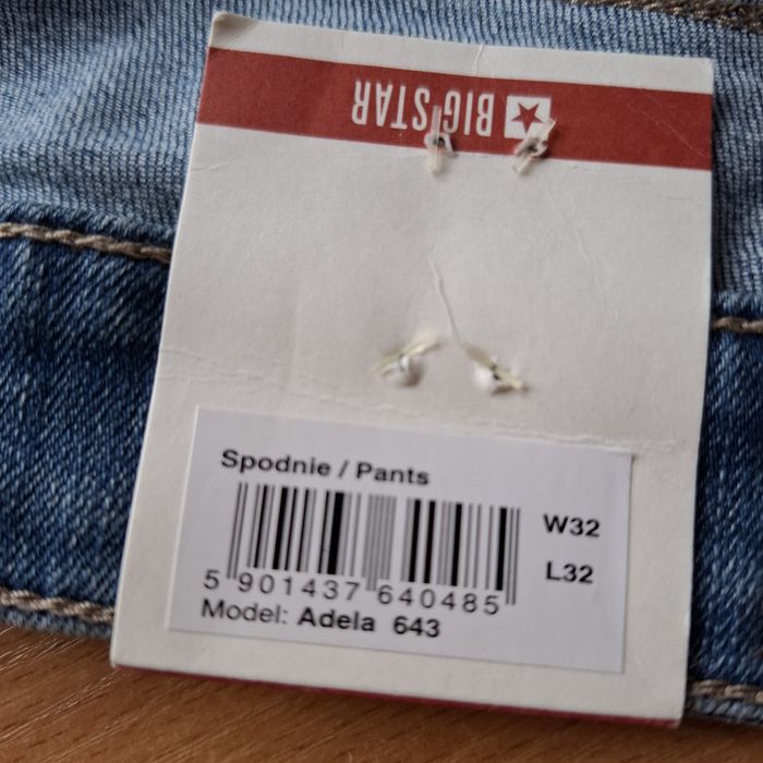 Nowe jeansy damskie Big Star W32 L32
