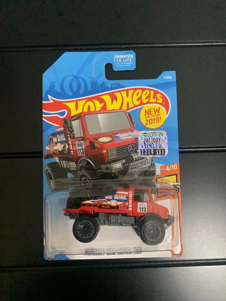 Conjunto 6 veículos Hotwheels Factory Sealed 2019