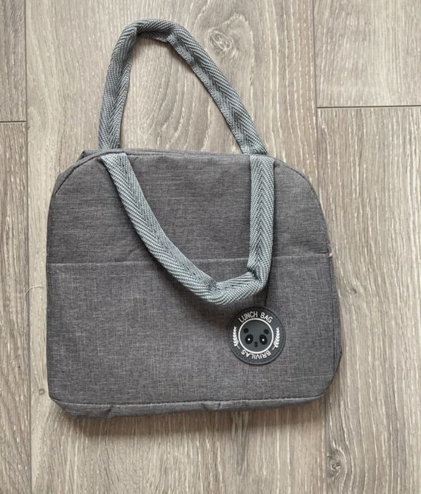 Torba termoizolacyjna lunch bag nowa szara