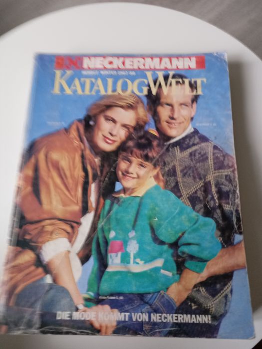 Katalog Neckermann Jesień/Zima Herbst/Winter 1987/88 pamiątka PRL