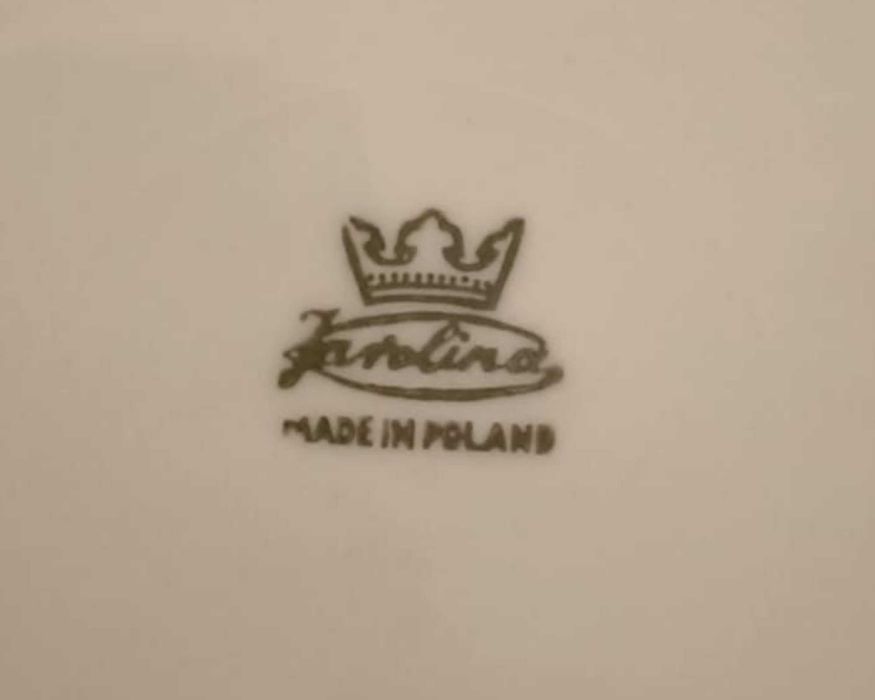 Duży talerz "Karolina" PRL