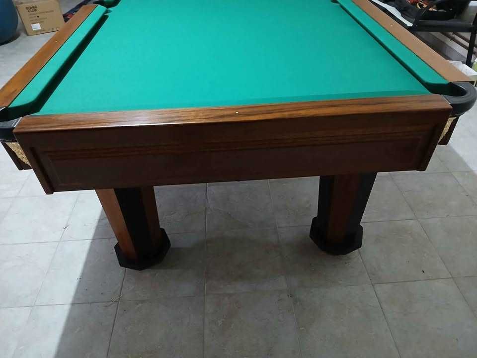 mesa de snooker impecável