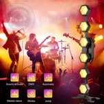 Sceniczna Lampa Retro YUER Lights DJ DMX 6 Świateł