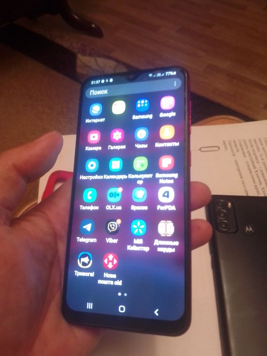 Samsung A30 в хорошем состоянии.
