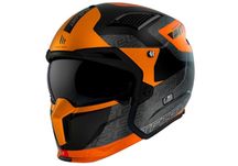 Мотошолом MT STREETFIGHTER SV S Totem B4 Matt Orange Артмото Кременчук