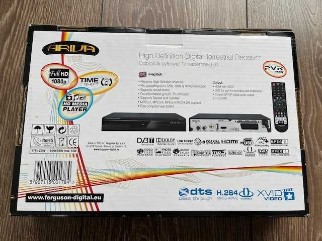 Ferguson Ariva T55 - dekoder mp3, xvid i mkv do TV