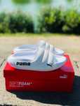 Тапки Puma мужские Белые пляжные Горячая распродажа! Сланці Пума New!