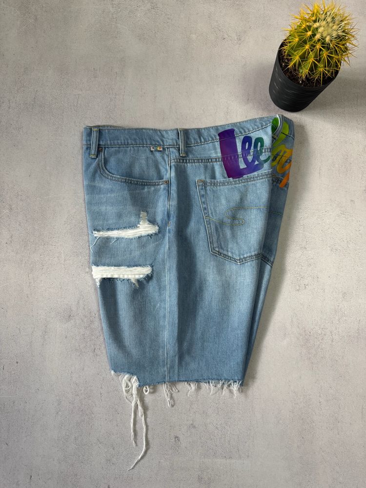 Шорти джинсові нові Lee Cooper big logo baggy
