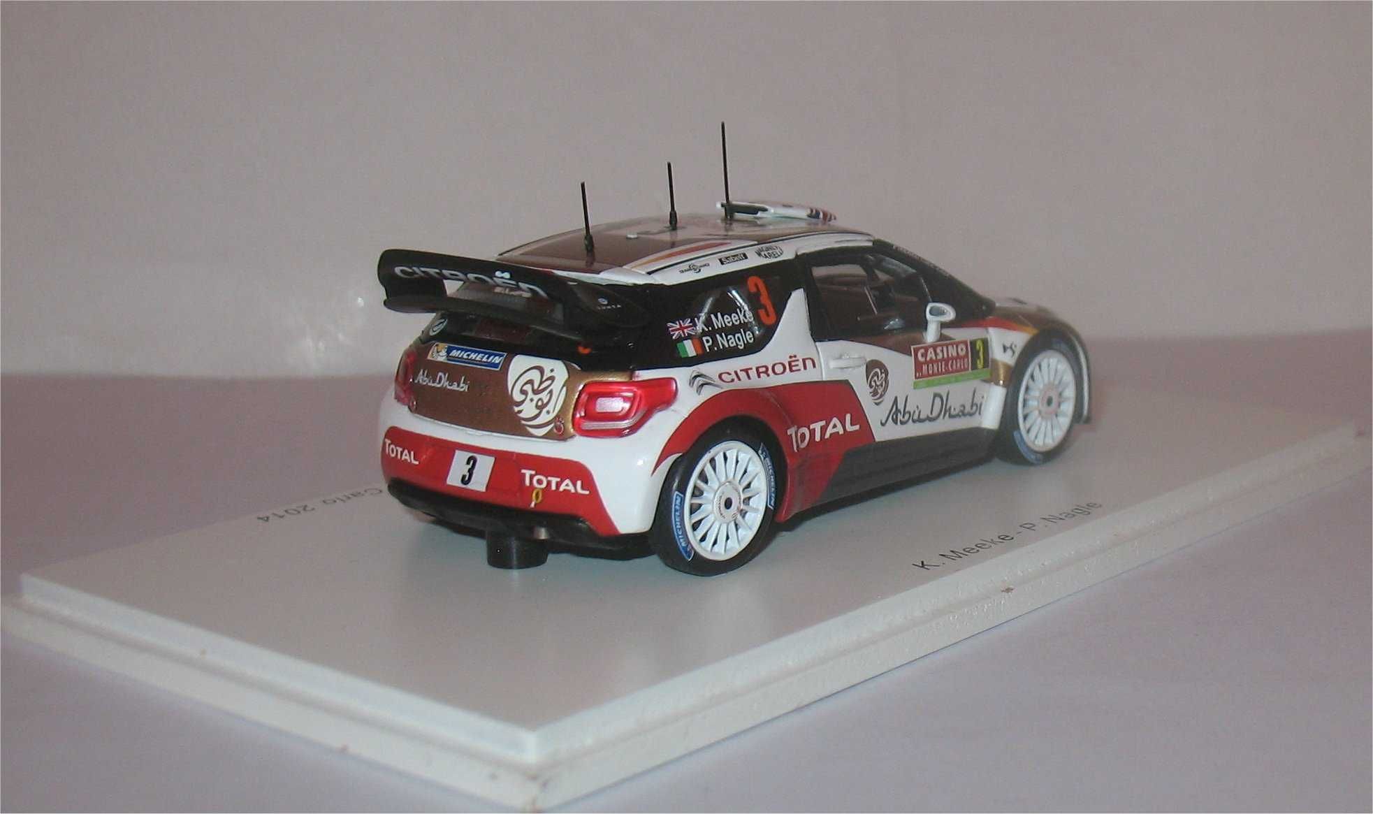 Spark - Citroën DS3 WRC - 3° Rally de Monte Carlo 2014 - Kris Meeke