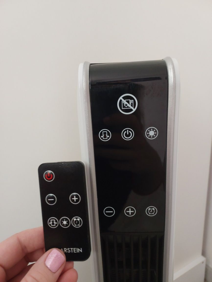 Termowentylator farelka klarstein obrotowy z pilotem