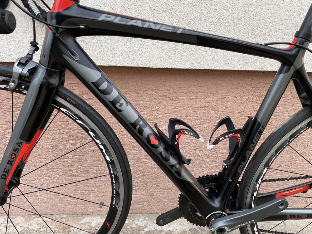 Rower szosowy full carbon De Rosa Planet, Shimano Ultegra