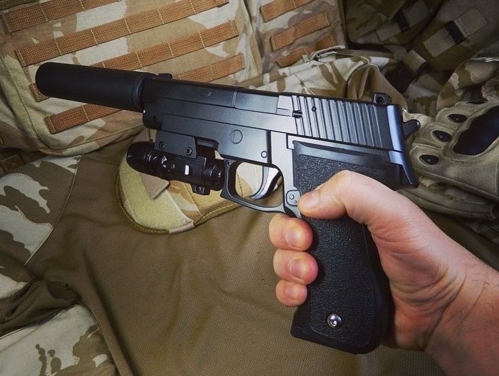 Металевий пістолет Sig Sauer P226 G26Max Galaxy/Іграшка