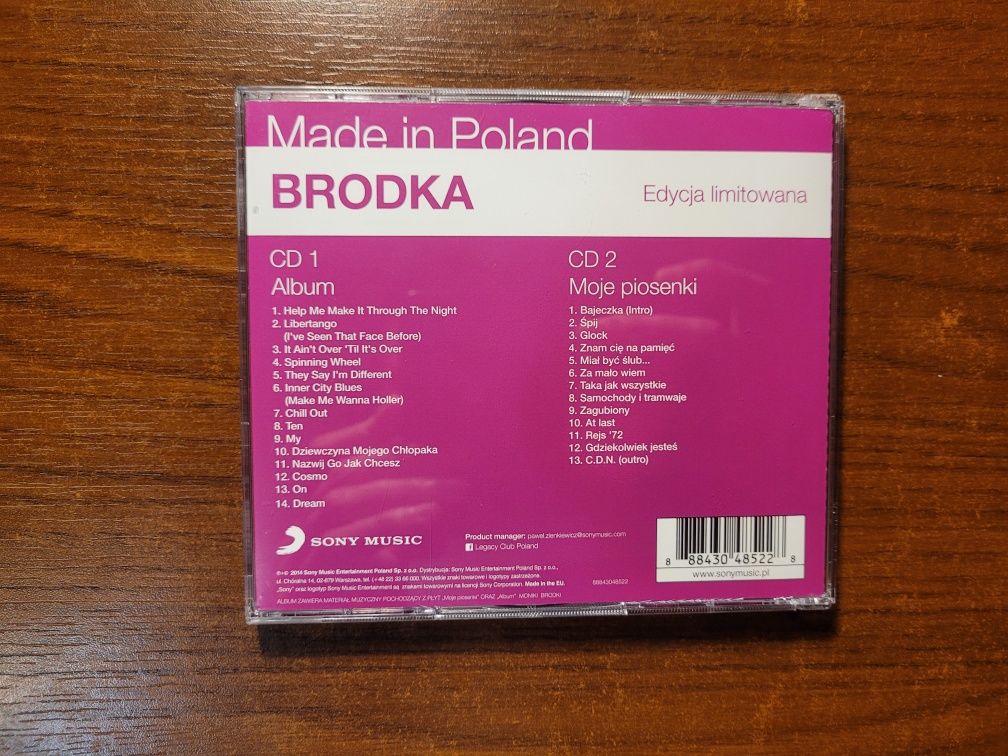 Sprzedam album Made In Poland BRODKA 2xCD