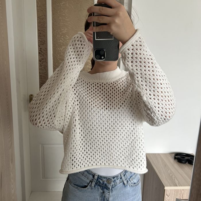 жіноча накидка сітка від Zara