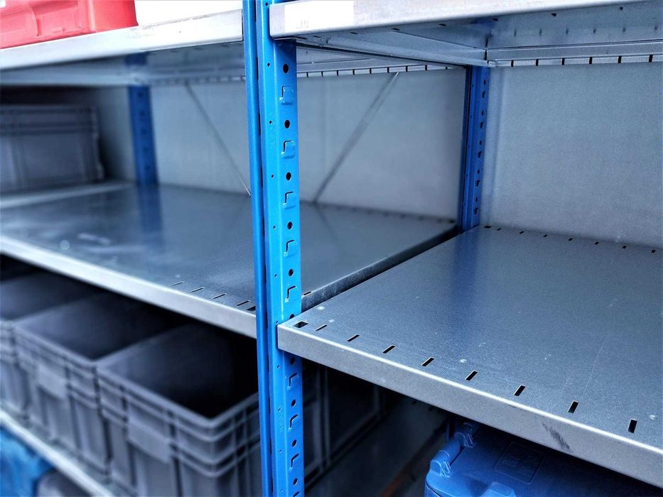 REGAŁ Magazynowy Metalowy Półkowy Garażowy Warsztatowy 60x220x312/18p